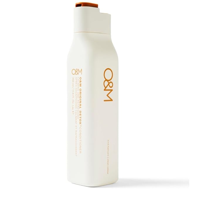 O&M Original Detox Conditioner Colour Safe, Sulfate Free, Parabens, Silicones, MIT, Phthalates, Triclosan, Propylene Glycol & Gluten, PETA Certified & Vegan, Australian Made, 1L