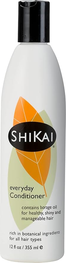 ShiKai Everyday Hydrating Conditioner (Unscented, 12oz) | With Borage & Jojoba Oil | Promotes Healthy Scalp | Nourish & Shine | Vegan
