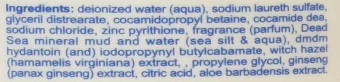 Premier Dead Sea Anti-Dandruff Shampoo Intensive Treatment enriched with Dead Sea Minerals Based on Scientific Concept Against Persistent Dandruff 6.8 Fl. oz