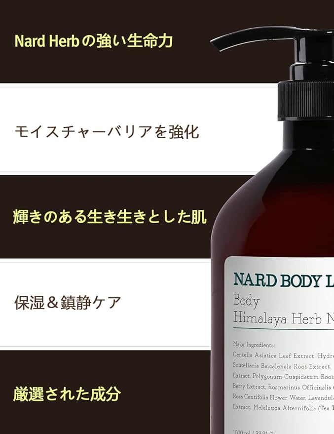 Bouquet Garni Nard Body Lotion - Tea Tree Rosemary 16.9 fl. oz. / Moisturizing Body Lotion with Shea Butter & 5 Herbal Extracts/Lightweight Hydration & Soothing Care