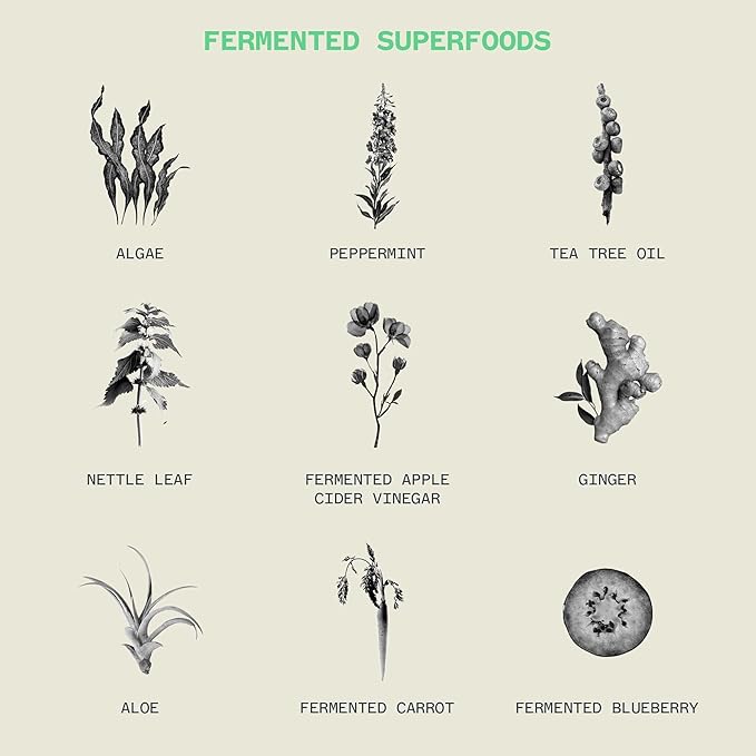 JOOY Clarify Shampoo + Conditioner Set | Sensitive Scalp-Friendly Cleansing & Hydration | Fermented Superfoods, Apple Cider Vinegar, Tea Tree & Niacinamide for Balanced, Healthy Scalp & Hair