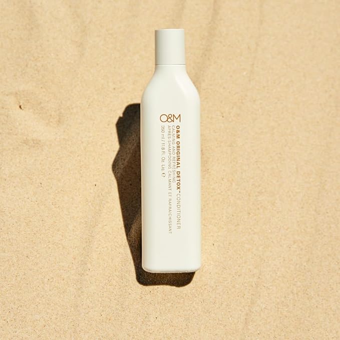 O&M Original Detox Conditioner Colour Safe, Sulfate Free, Parabens, Silicones, MIT, Phthalates, Triclosan, Propylene Glycol & Gluten, PETA Certified & Vegan, Australian Made, 350ml