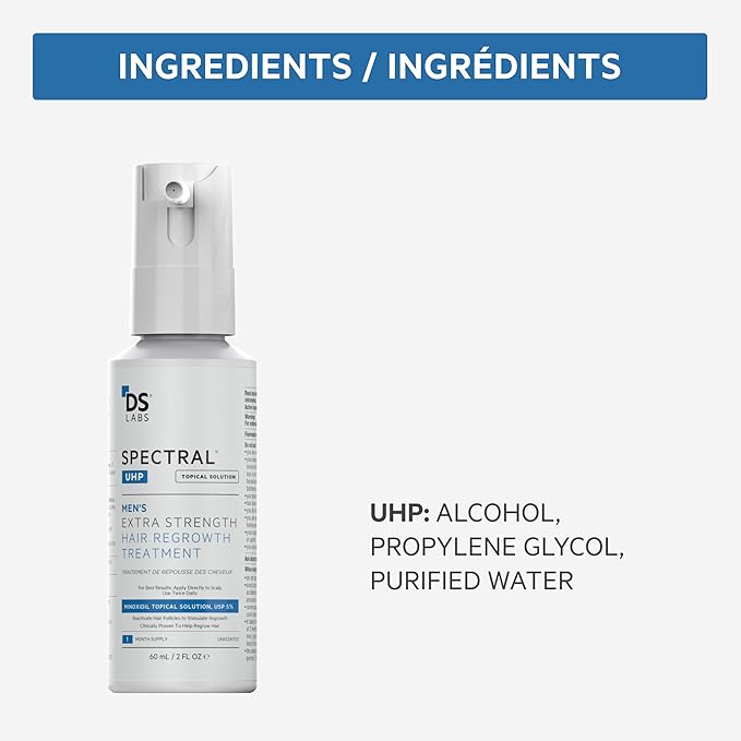 Hair Regrowth Stimulation Kit for Men| Spectral.UHP + Revita Shampoo