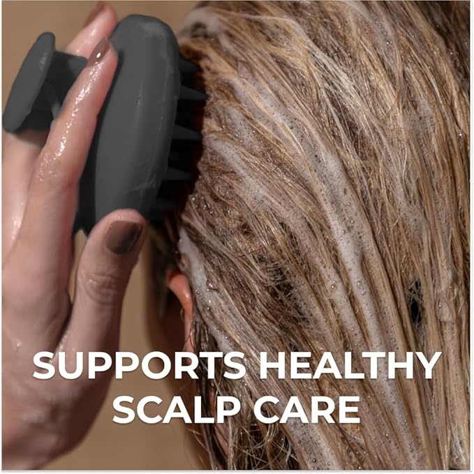 DS Labs Revita Extra Strength Shampoo & Scalp Brush - High-Performance Hair Density Shampoo & Scalp Brush, Volumizing & Thickening, Fuller Looking Hair, Saw Palmetto, For Men & Women, 205mL