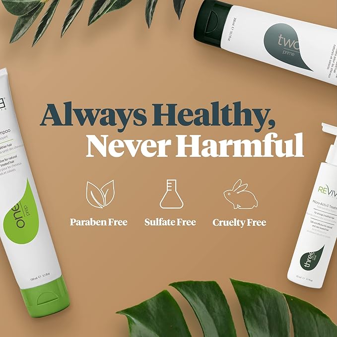 30 Day Trial Kit - 3-Part System for Fine and Thinning Hair - Sulfate and Paraben Free - Leave-In Hair Treatment Shampoo and Conditioner - Thinning Hair Treatment for Men and Women