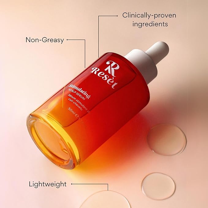 Hair Growth Serum with Caffeine, Probiotics, Aloe Vera | Promotes Hair Growth, Scalp Care, Thickness | Hair Loss Treatment for Women & Men, 50ml