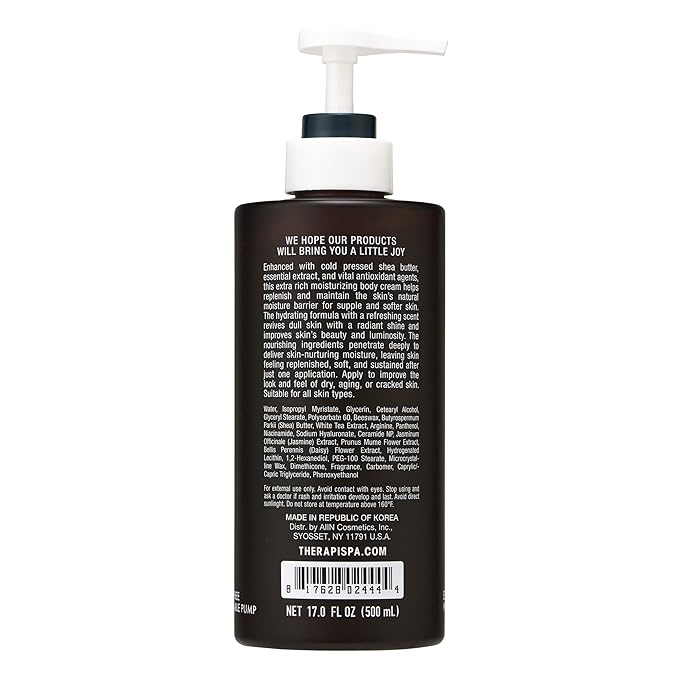 Scented Body Lotion for Women – Hydrating & Nourishing Moisturizer with Shea Butter, Ceramides & Panthenol for Dry Skin – Inclusive for Everyone (White Tea, 17.0 fl oz)