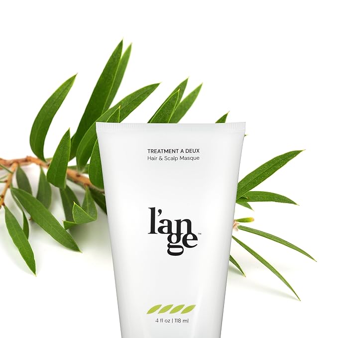 L'ANGE HAIR Treatment A Deux Hair & Scalp Masque - Scalp Treatment & Hydrating Hair Mask for Women - Nourishing Hair Masks with Tea Tree, Neem & Jojoba Oils - Balances Scalp & Increases Shine