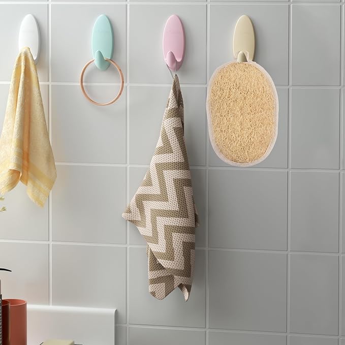 Natural Loofah Exfoliating Body Scrubber, Organic Loofah Pack Shower Sponge, Exfoliating Pads Loofa for Men and Women, Bath Sponge for Body and Face