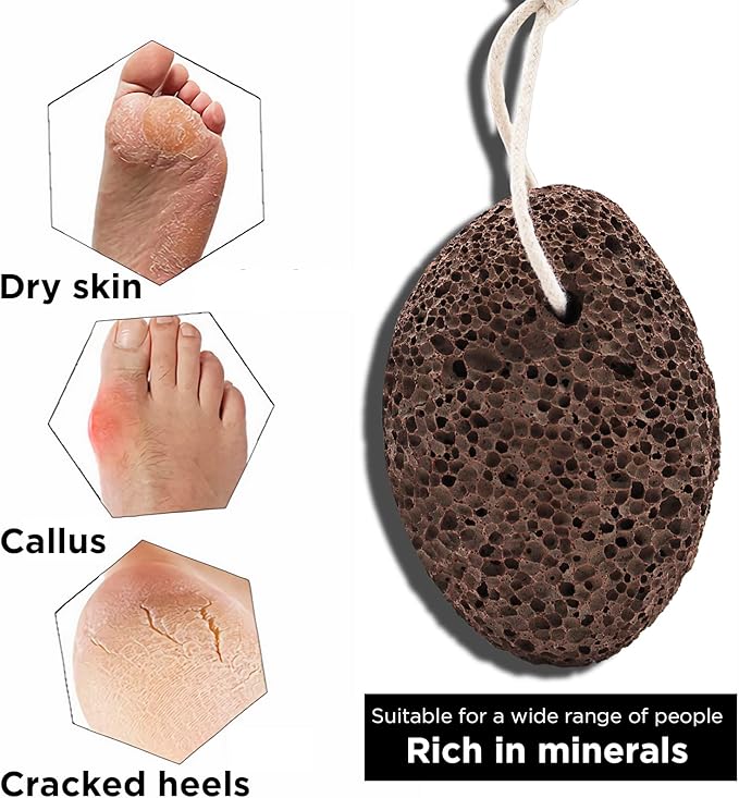 ICANdOIT-19.68Inch Natural Boar Bristles Anti-Slip Extra Long Handle Bath Brush,Bent Handle Shower Scrubber for Exfoliating,Shower Back Brush,Exfoliation Set with Pumice Stone (1 Pack)