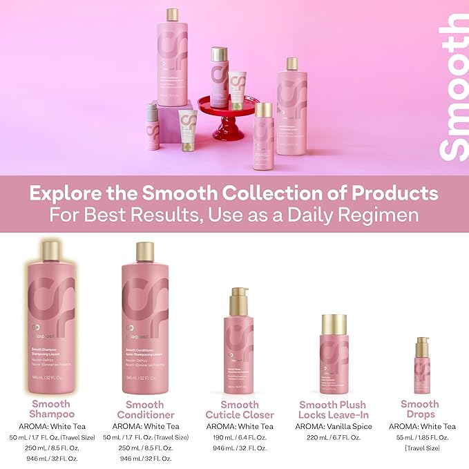 ColorProof Smooth Shampoo 32 Fl. Oz. Smoothing Anti-Frizz Shampoo with with a Frizz-Fighting, Gentle, Cleansing, Hydrating Color-Protection Formula for Color Treated Hair, White Tea Scent