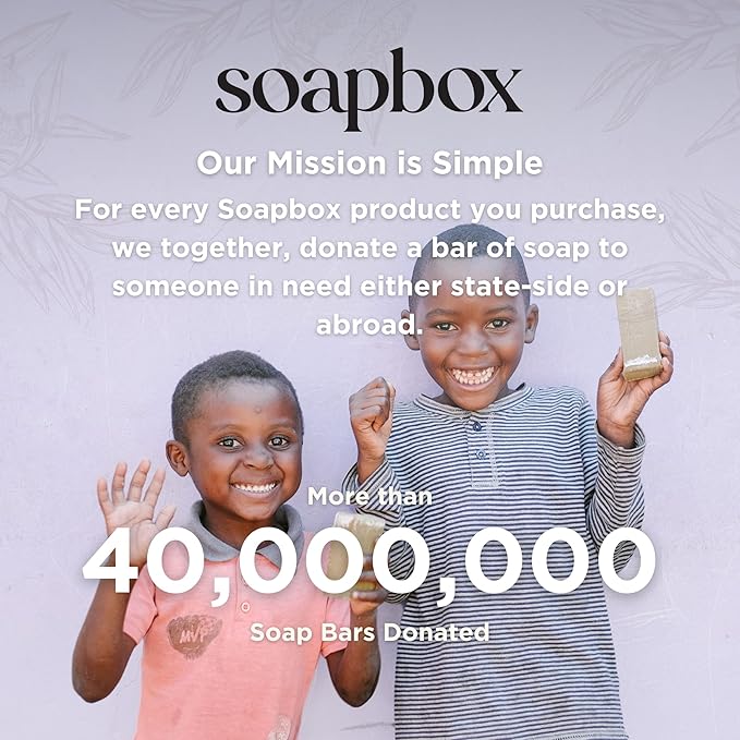 Soapbox Body Wash, Coconut + Goji Berry Body Wash for Women, Men, Vegan + Antioxidant Rich Moisturizing Soap with Shea Butter, Peptides & Keratin Promoting B3, 3 Pack, 20oz Each