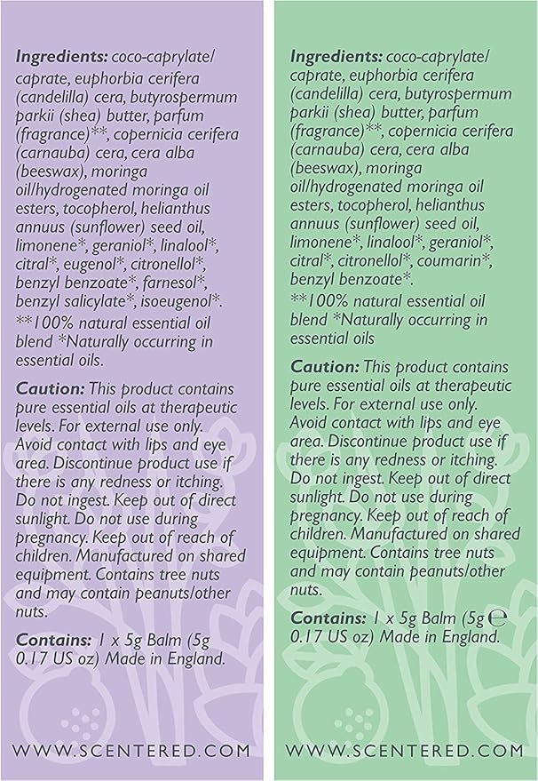 Scentered Sleep & Stress-Relief Aromatherapy Balm Gift Set – Essential Oil Roll On Balms for Relaxation & Rest – Sleep Well & De-Stress – Self-Care Reaxation Gift for Women