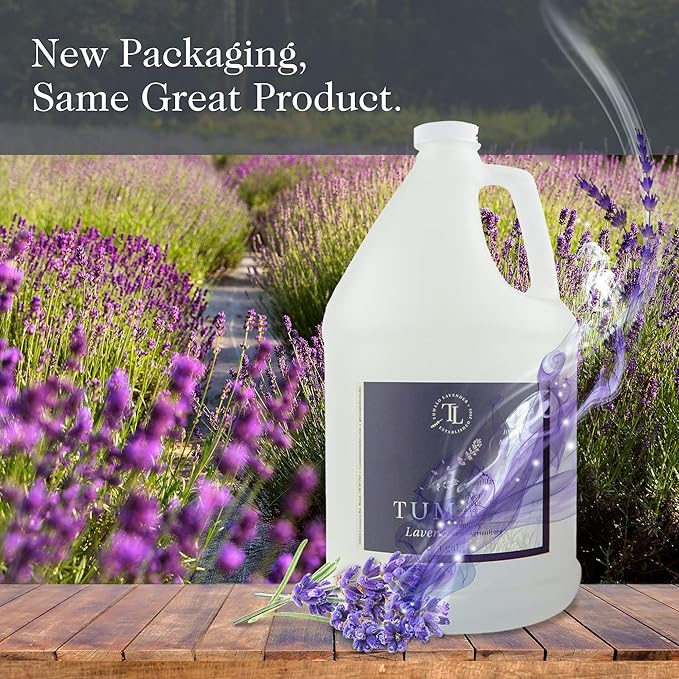 Hydrosol - Pure Organic Lavender Floral Water Hydrosol, Facial Toner, Aromatherapy, Skincare Set, Body Mist, Room & Linen Spray - Made in USA - 1 Gallon