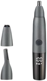 Nose Trimmer For Men And Women Painless Ear Nose Face Nose Hair Trimmer For Women Electric Nose Hair Trimmer Dual Edge Razor Ear Hair Trimmer Nose Hair Removal LED 3 in 1 Easy Clean IPX7 Waterproof