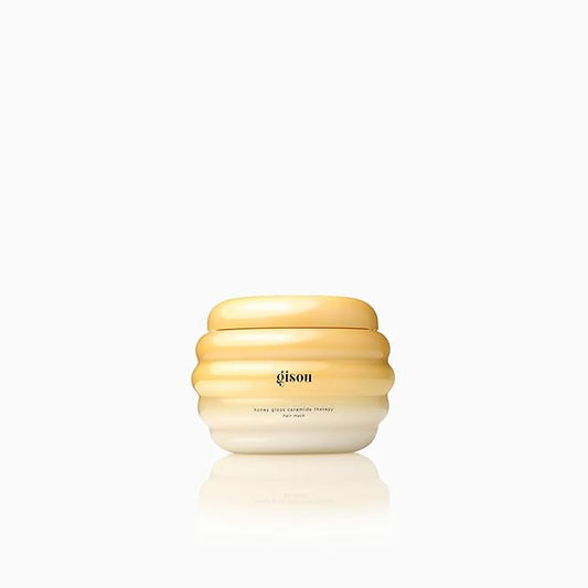 Gisou Honey Gloss Ceramide Therapy Hair Mask, Deep Hydration & Repair, Mirsalehi Honey, Ceramides & Hyaluronic Acid, 4x Stronger Hair & +85% Shine, Suitable for All Hair Type (75ml)