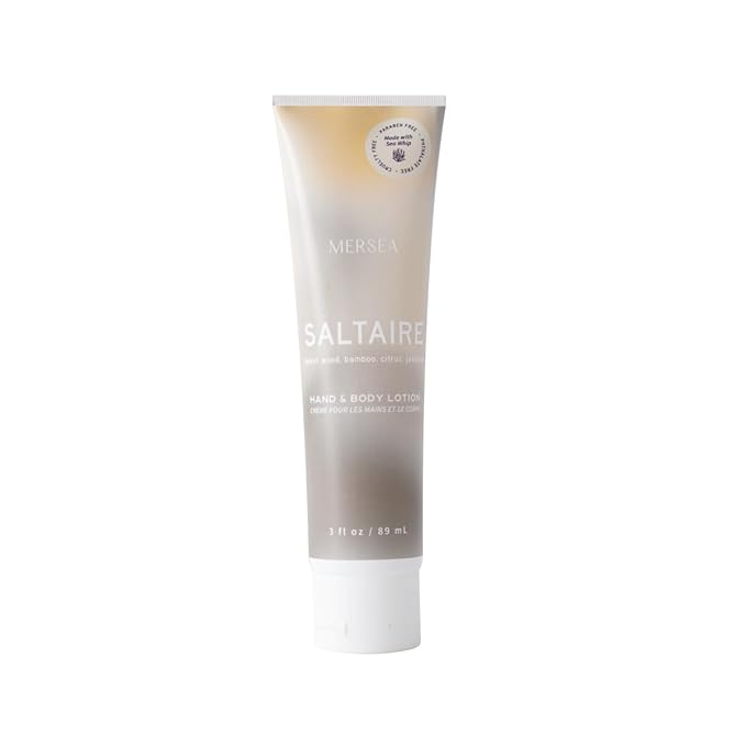 MERSEA Saltaire Sea Whip Hand and Body Lotion, Scented Travel Lotion (3 oz)