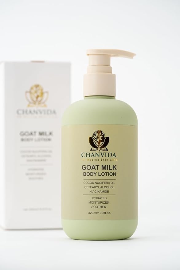 Goat Milk Body Lotion - Brightening, Hydrating & Soothing Body Moisturizer | With Niacinamide & Aloe Vera, Cocos Nucifera Oil:| All Skin Types