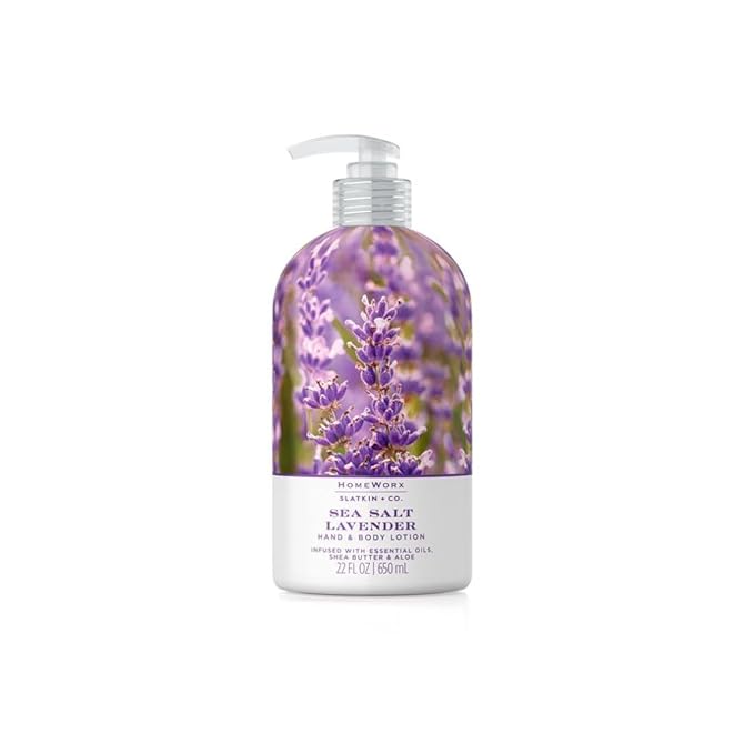 Homeworx by SLATKIN + CO. 22 fl oz. Body Lotion- Sea Salt Lavender
