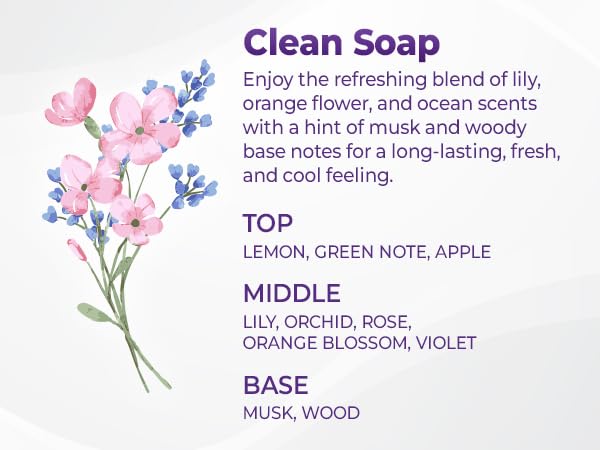 KUNDAL Korean Shampoo and Conditioner Set – [Clean Soap], Salon-quality, Long Lasting Scent, Moisturizing, Sulfate-Free Formula with Argan & Macadamia Oil, 16.9 fl oz (2 Pack)