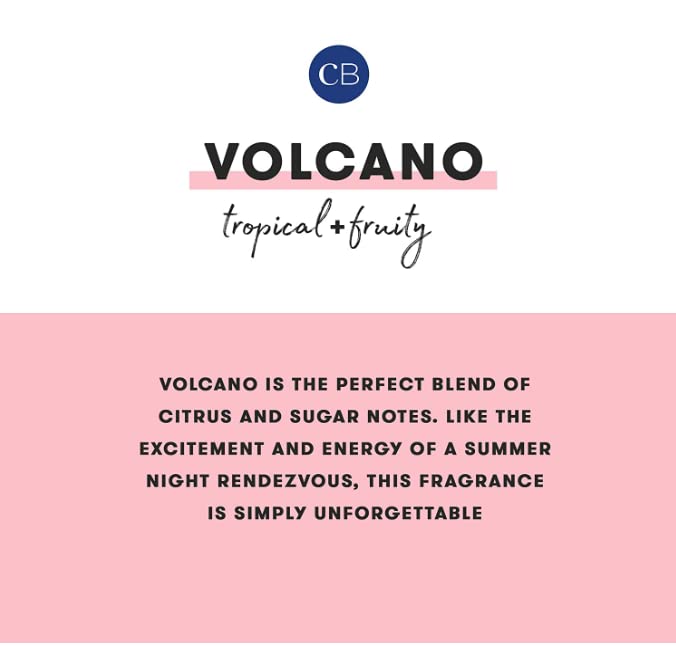 Capri Blue Dry Body Oil Spray – Dry Body Moisturizer with Vitamin E, Jojoba – Moisturizer Body Oil Scented with Luxury Fragrance - Paraben & Cruelty-Free (Volcano, 4.75 oz)