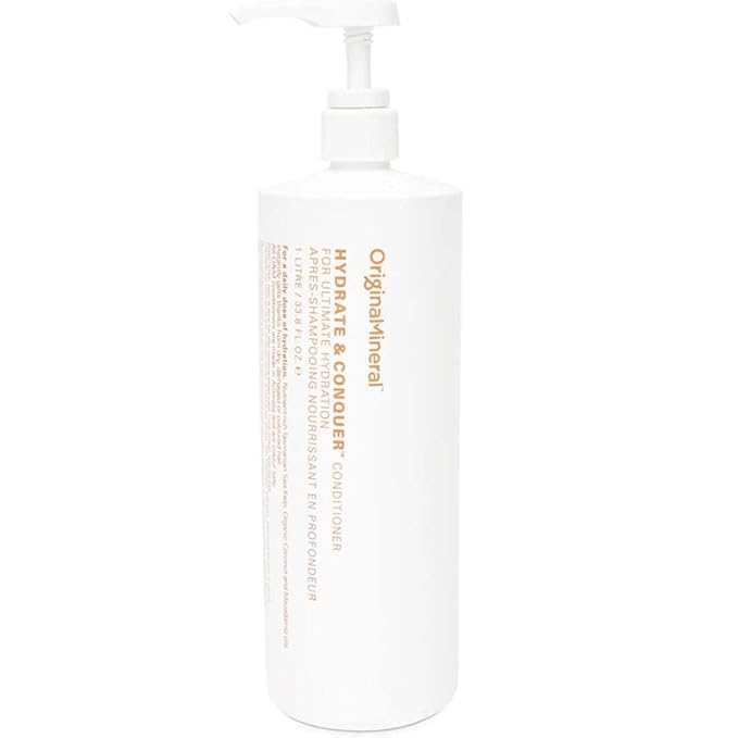 O&M Original Mineral Hydrate & Conquer Conditioner - For Ultimate Hydration - 33.8oz