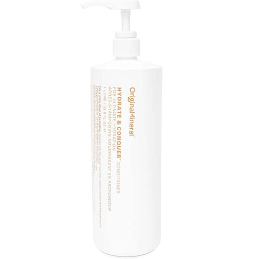 O&M Original Mineral Hydrate & Conquer Conditioner - For Ultimate Hydration - 33.8oz