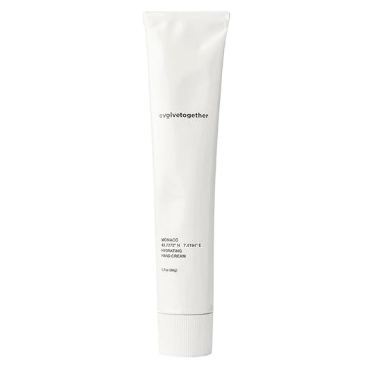 evolvetogether Hydrating Hand Cream for Women & Men | Nourishes, Protects & Moisturizes Dry Hands | No Sticky or Greasy Residue | Cruelty-Free, Paraben-Free | Made in USA (Monaco, 1.7 Oz)