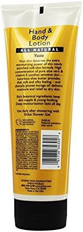 ShiKai - Yuzu Hand & Body Lotion, Plant-Based, Perfect for Daily Use, Rich in Botanical Extracts, Makes Skin Softer & More Hydrated, Formulated for Dry, Sensitive Skin, Creamy Texture (8 oz, 2-Pack)
