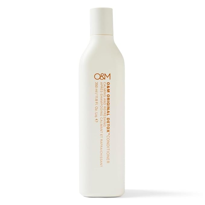 O&M Original Detox Conditioner Colour Safe, Sulfate Free, Parabens, Silicones, MIT, Phthalates, Triclosan, Propylene Glycol & Gluten, PETA Certified & Vegan, Australian Made, 350ml