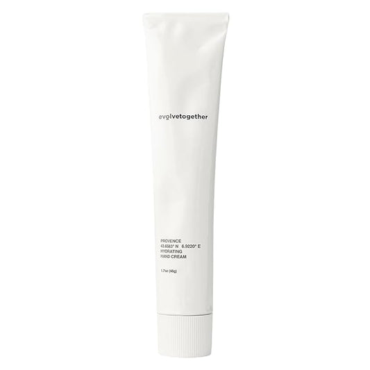 evolvetogether Hydrating Hand Cream for Women & Men | Nourishes, Protects & Moisturizes Dry Hands | No Sticky or Greasy Residue | Cruelty-Free, Paraben-Free | Made in USA (Provence, 1.7 Oz)