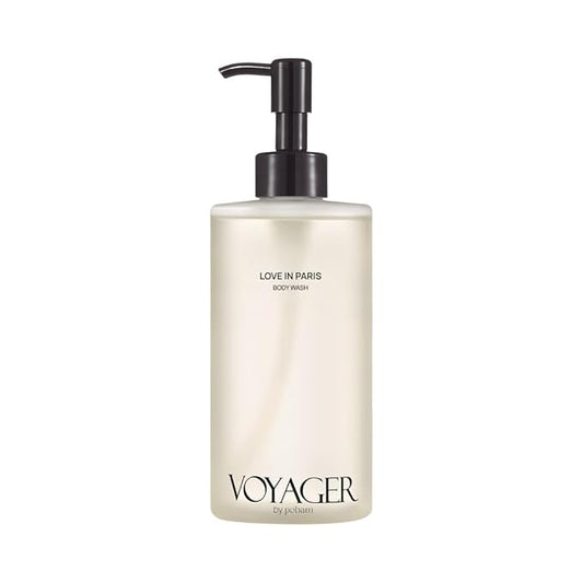 VOYAGER Foaming Body Wash with Pump, Non-stripping, Nourishing & Deep Hydration Cleanse. 10.14 Fl. Oz./300ml (Rose)
