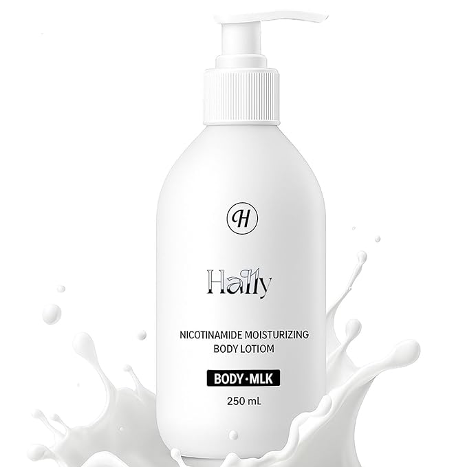 H𝗮lly+ Niacinamide White Body Lotion, Moisturizing Body Lotion, Hydration for Dull Skin, Fast-Absorbing for Dry Skin 250ML