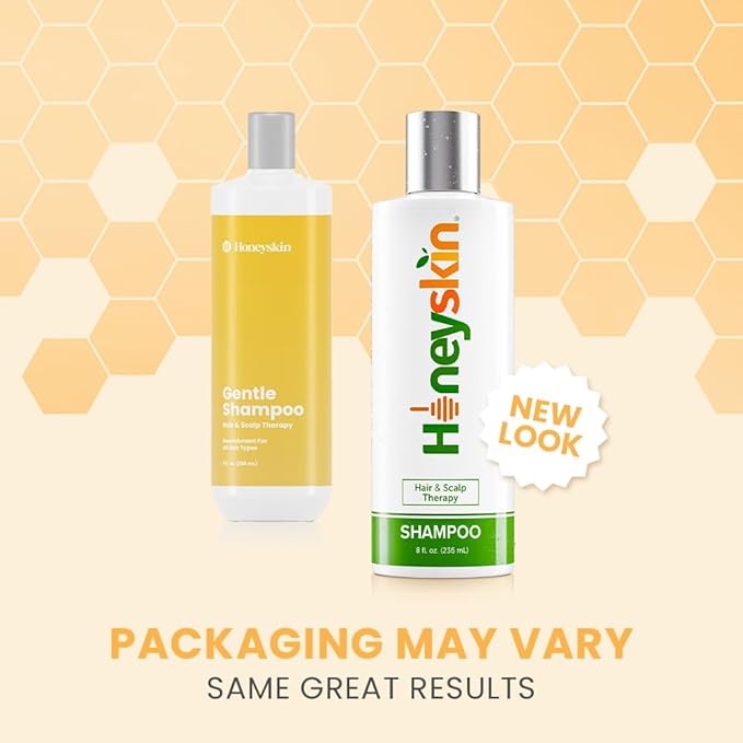 Hair Growth Shampoo for Women with Manuka Honey - Best Shampoo for Thinning Hair and Hair Loss - Sulfate-Free Shampoo for Color-Treated hair and Dry Scalp Hydrating Shampoo (8 oz)