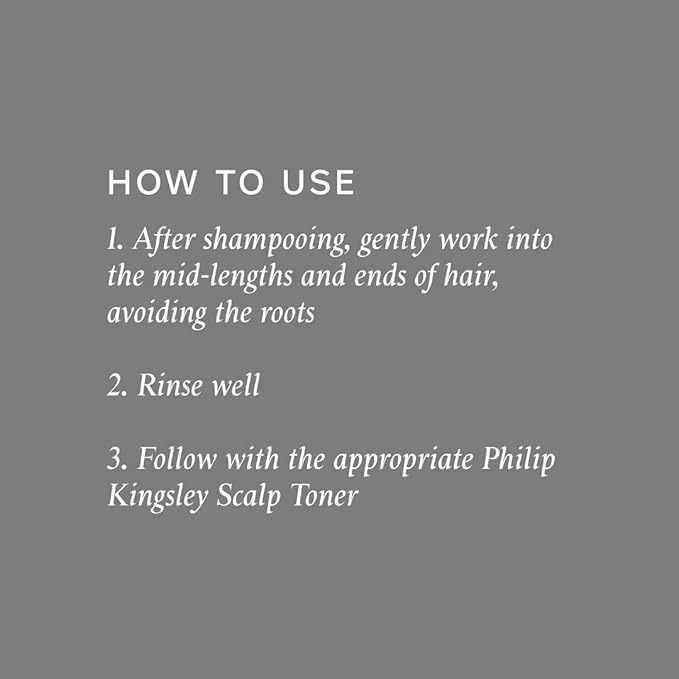 PHILIP KINGSLEY | No Scent No Color Gentle Conditioner | For Sensitive and Delicate Scalps | Sulfate-Free and Fragrance-Free | 6.76oz