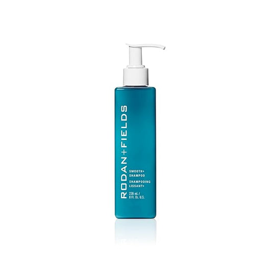 RODAN + FIELDS SMOOTH+ Shampoo | 8 fl oz | Sulfate Free Shampoo | Safe for Color Treated Hair | Anti Frizz & Scalp Health | Infused with Amino Acids & Rambutan Seeds | Water Lily & Sandalwood Scent