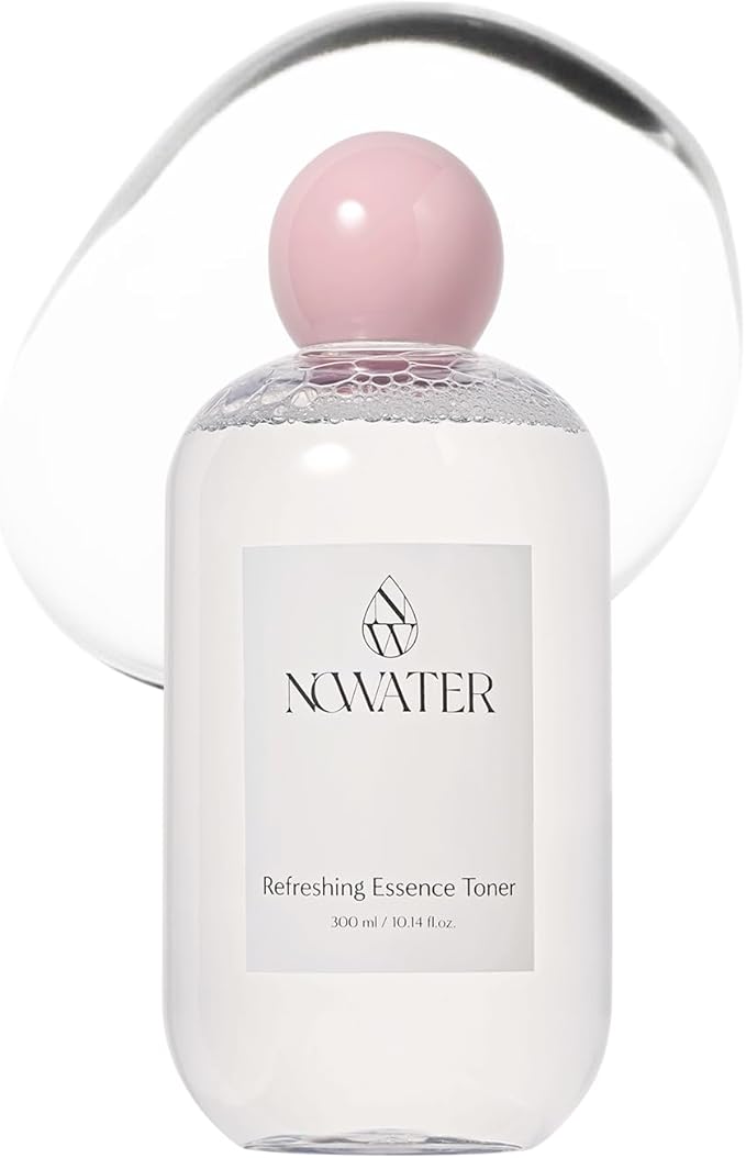 NOWATER Collagen Facial Toner – Collagen, Glutathione, Salmon Egg Extract – Boosts Elasticity, Hydration & Firming – Daily Wrinkle Care Face Toner, Korean Skincare (10.14 fl oz)