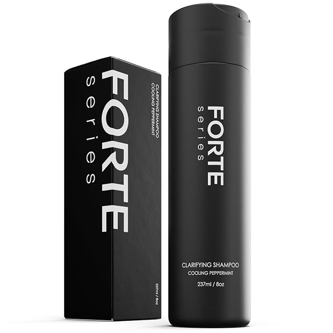 Alex Costa Clarifying Shampoo for Men by Forte Series Hydrating & Clarifying Shampoo for Build Up Removal Hair (8 Oz)