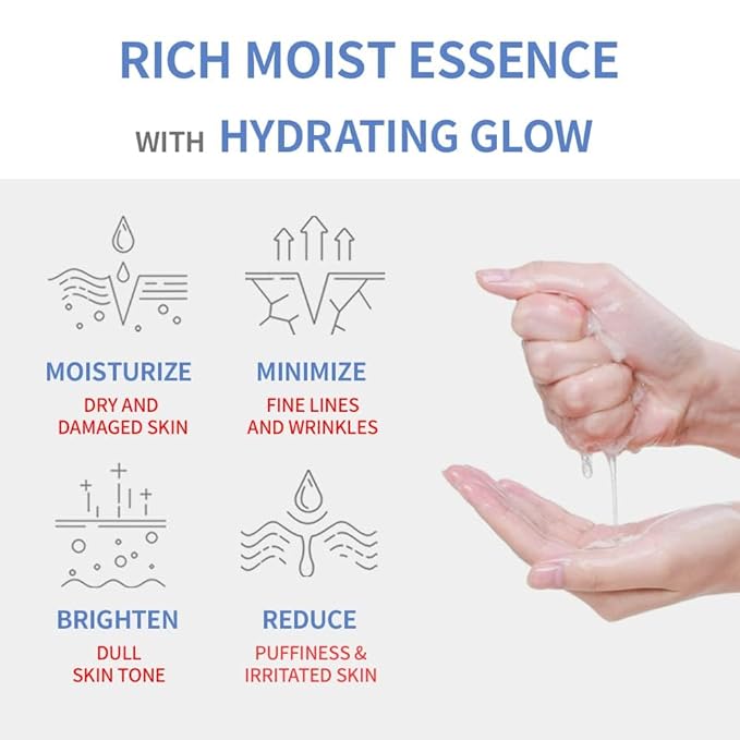 Hydrating Sheet Mask Starter Kit Variety Pack for Skin Care, Dry, Ance, Sensitive Skin, Korean Vegan Facial Sheet Mask for Men & Women, Collagen, Cica, Ceramide, Hyaluron, Retinol 5EA