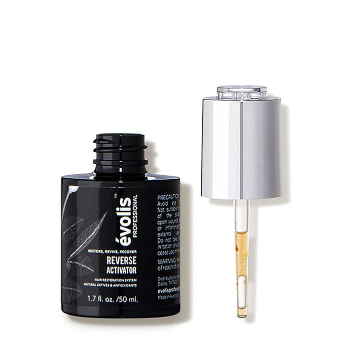 EVOLIS Reverse Scalp Activator - Hair Growth Serum - Scalp Serum & Hair Thickening Scalp Treatment for Fuller, Thicker Hair (1.7 fl oz)