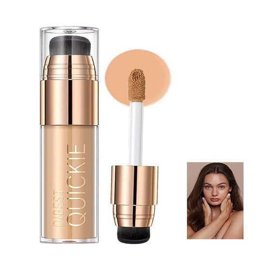 Mattte Liquid Concealer Foundation, Silky Foundation Mist Makeup, Finish (#04)