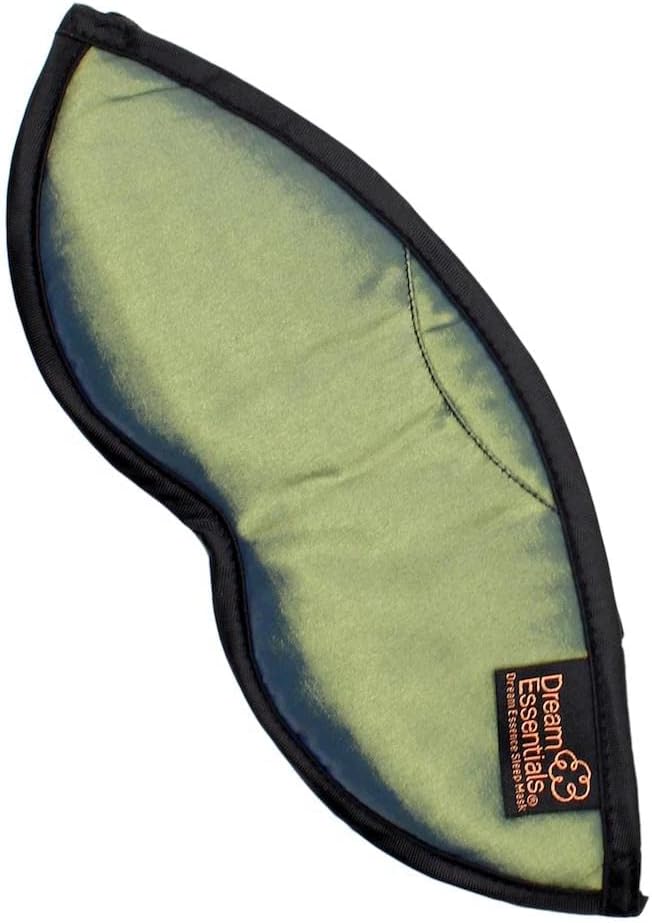 Dream Essence Sleep Mask with Aromatherapy for Health and Relaxation, Laurel. Comes with Sachet Filled with French Lavender to Insert Inside of mask. Made in The USA