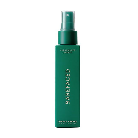 Barefaced Clean Slate Spritz 4 Fl Oz - Hypochlorous Acid Mist for Face & Body, Cleanses Skin on the Go, Setting Spray For Makeup, Boosts Hydration, Reduces Redness, and Soothes Sensitive Skin