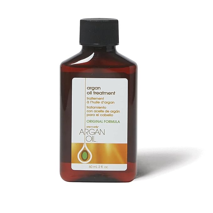 One n Only Argan Oil Hair Treatment - Lightweight & Hydrating Hair Oil for Natural, Wigs & Extensions - Shine Enhancing, Heat Protectant & Frizz Control (2 oz)