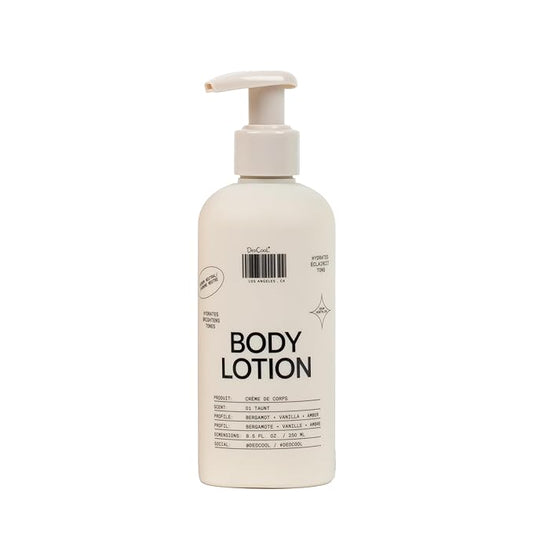 DedCool Body Lotion Taunt – Lightweight, Deeply Hydrating Formula with Ceramides, Snow Mushroom & Meadowfoam Oil, Regular/Full Size