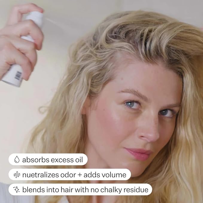 ACT+ ACRE Dry Shampoo - Plant-Based Fulvic Acid Volumizing Dry Shampoo, Unscented, Aerosol, for All Hair Types, Controls Oil and Restores Volume