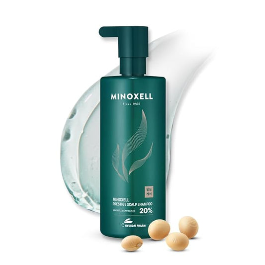 Prestige Scalp Shampoo | Total Solution for Dry Scalp, Cooling Relief, Moisture Balance, Hair Strengthening, Volume Support & Damage Repair (16.23 fl oz)