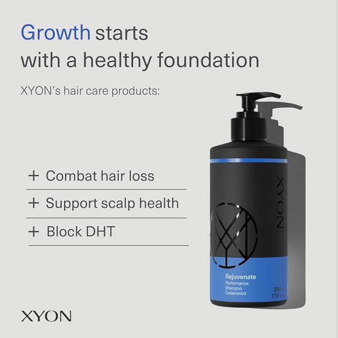 XYON Performance Shampoo for Men | DHT Blocking | Anti -Thinning | Improves Hair Volume and Loss | Developed by Drs | Experience Healthier Hair