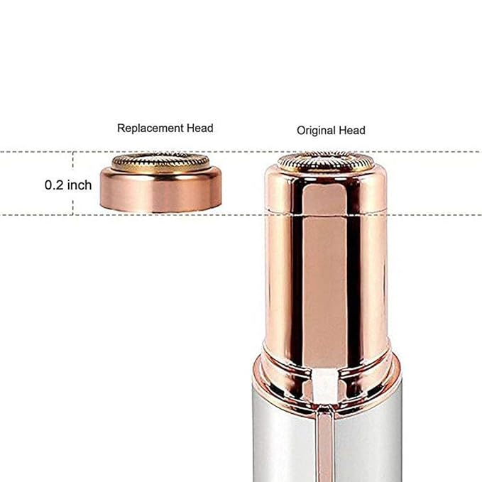 Replacement Heads For Finishing Touch Flawless Facial Hair Remover,Women Hair Removal Shaving Head First Generation (6PCS, GEN 1)