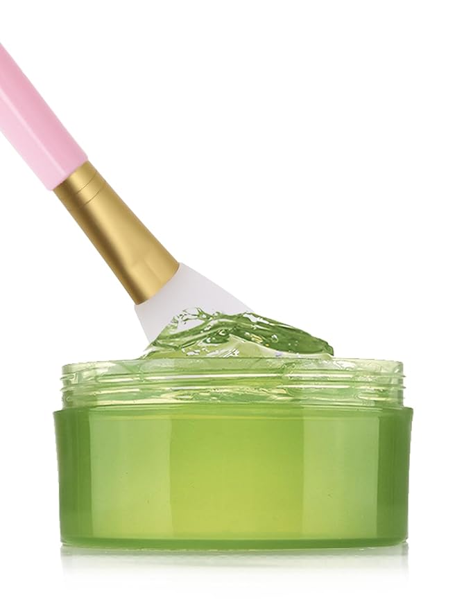 Mini Skater 24 Pcs Soft Silicone Face Mask Brush for Facial Mud Clay Charcoal Mixed Masks Hairless Moisturizers Body Lotion & Butter Applicator Skincare Beauty Tools, (Pink)